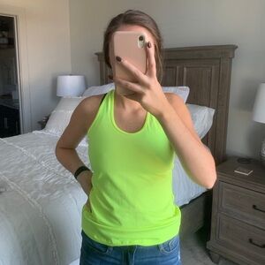 Neon Athletic Tank Top